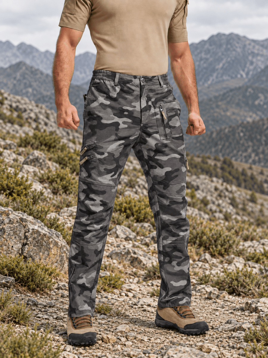 Jacob | Tactical Straight Leg Mens Cargo Trousers