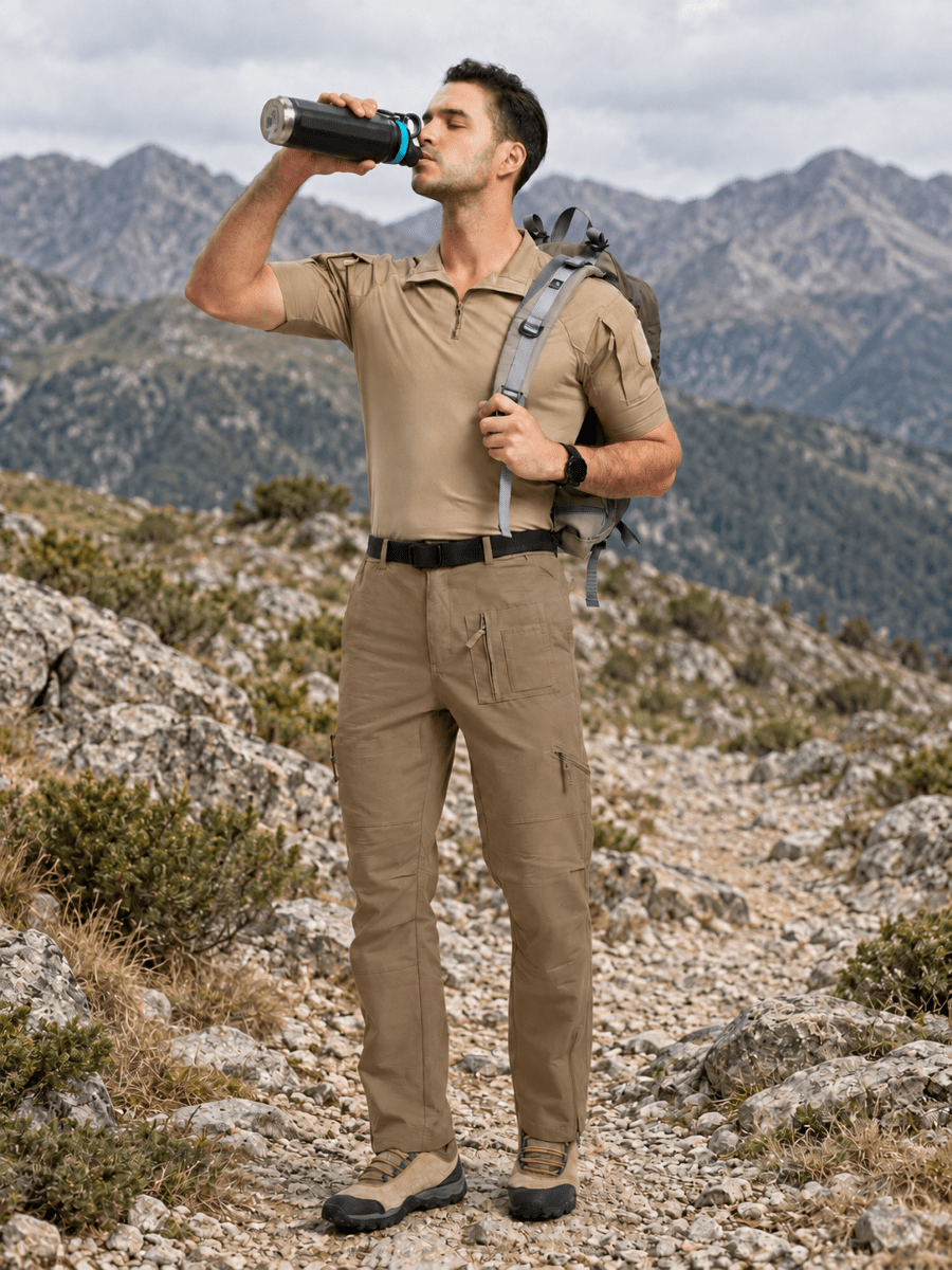 Jacob | Tactical Straight Leg Mens Cargo Trousers