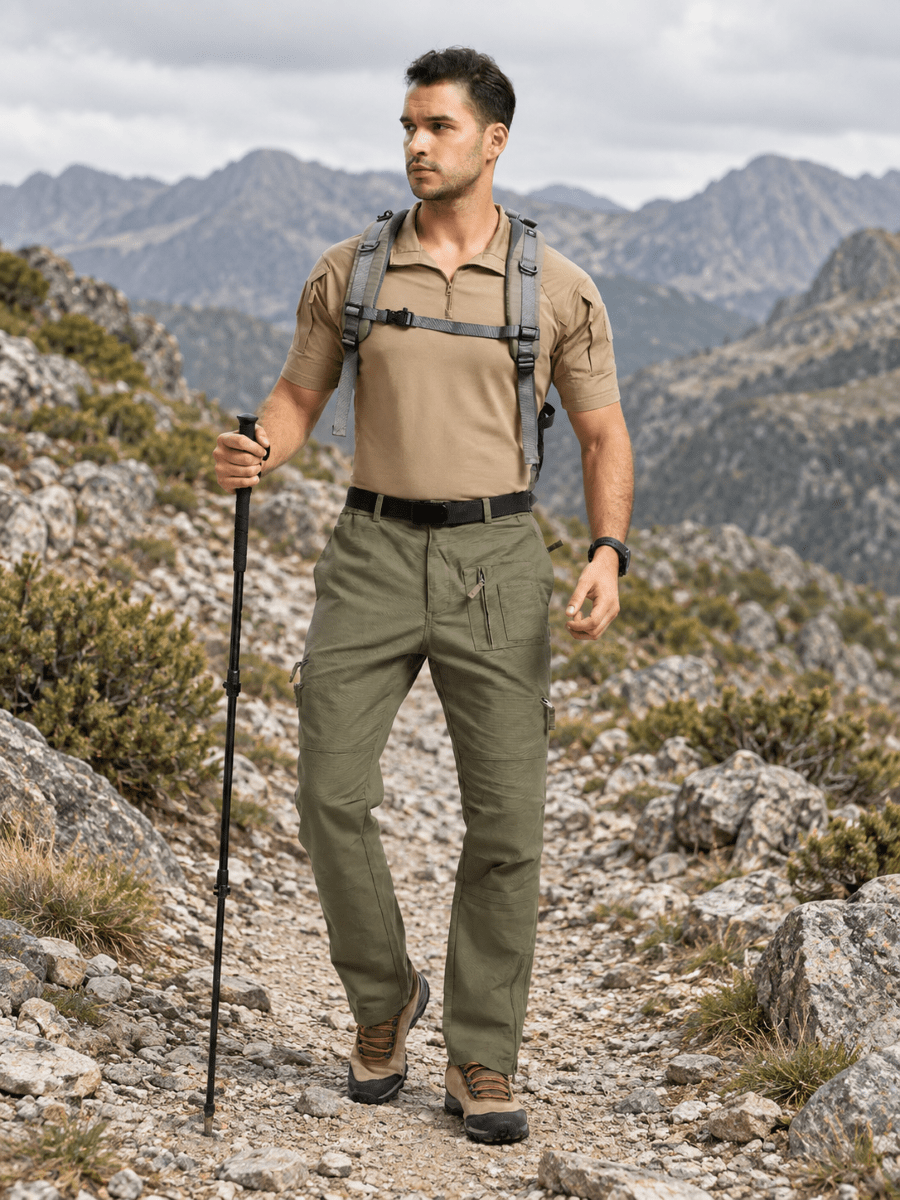 Jacob | Tactical Straight Leg Mens Cargo Trousers