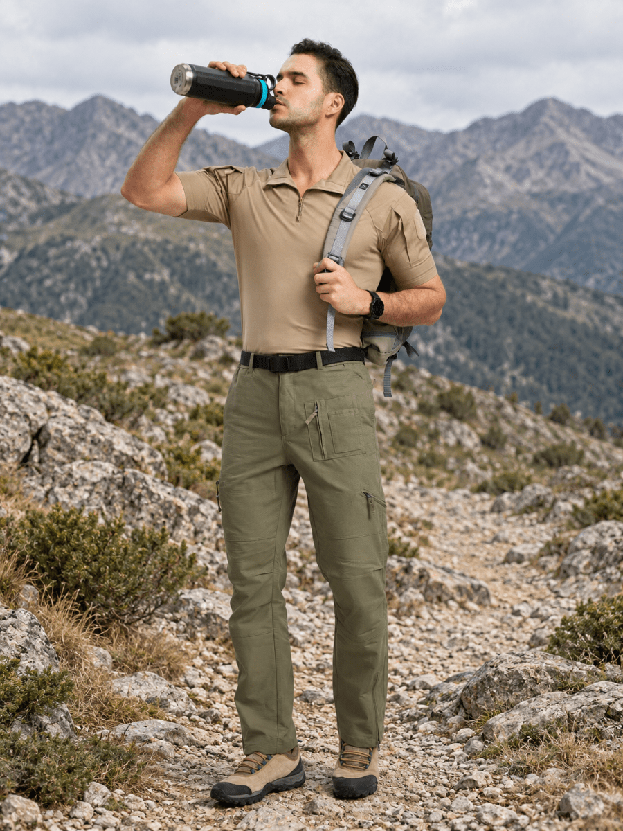 Jacob | Tactical Straight Leg Mens Cargo Trousers