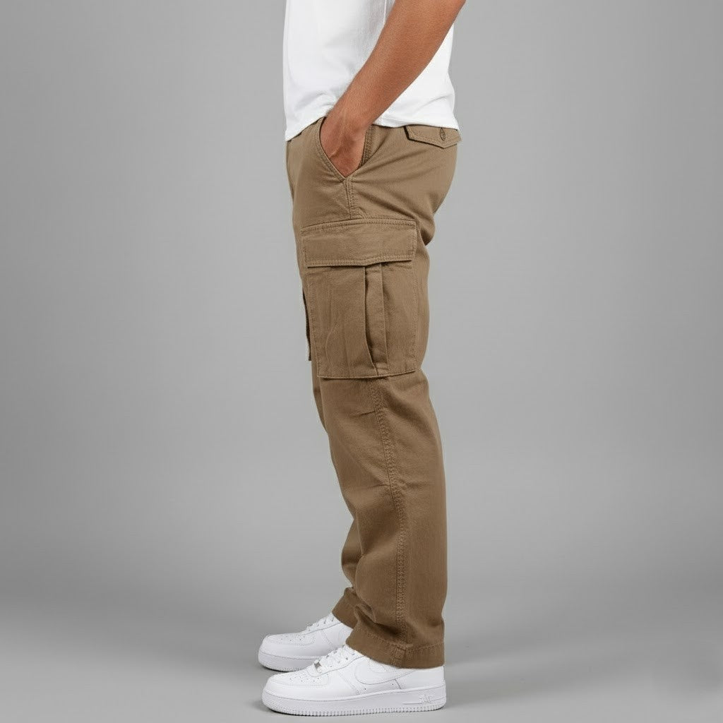 James | Stylish Relaxed Fit Cargo Trousers
