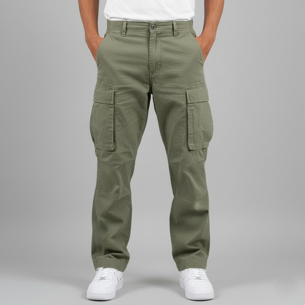 James | Stylish Relaxed Fit Cargo Trousers