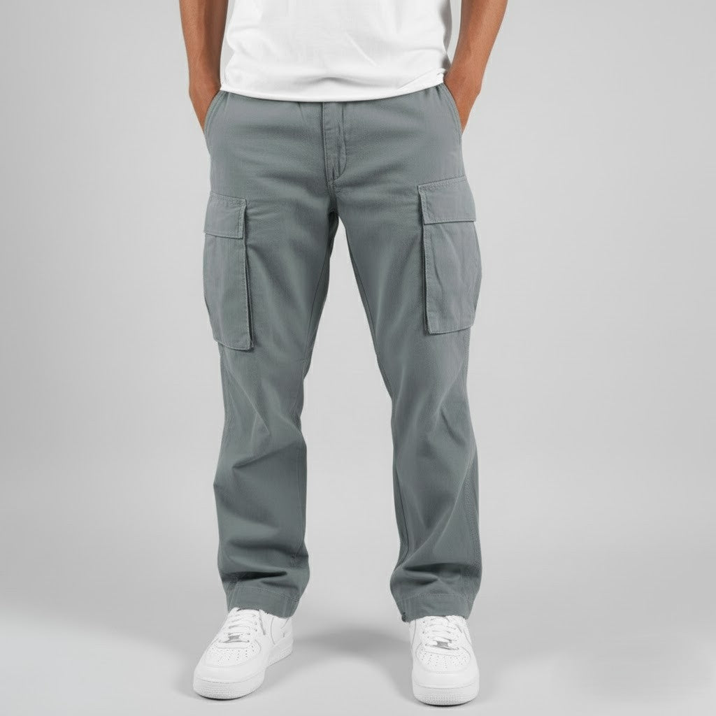 James | Stylish Relaxed Fit Cargo Trousers