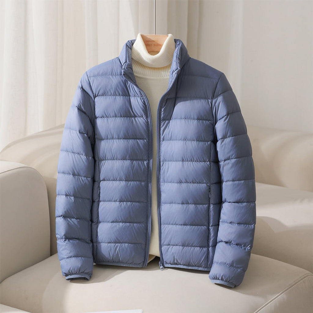 Jasmine | Polished Quilted Puffer Jacket Women with Stand Collar