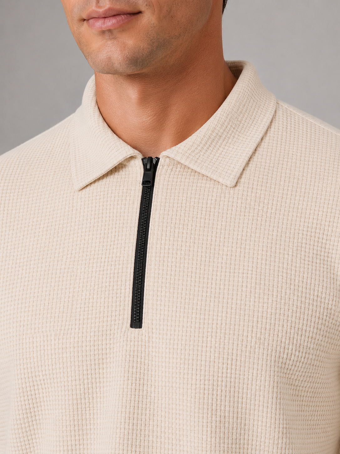 Jasper | Classic Textured Quarter-Zip Tracksuit Co-Ord