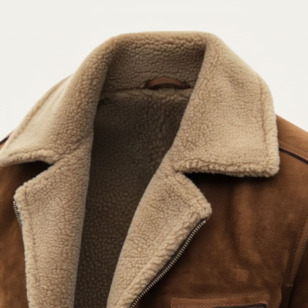 Jasper | Timeless Mid Length Mens Sherpa Jacket