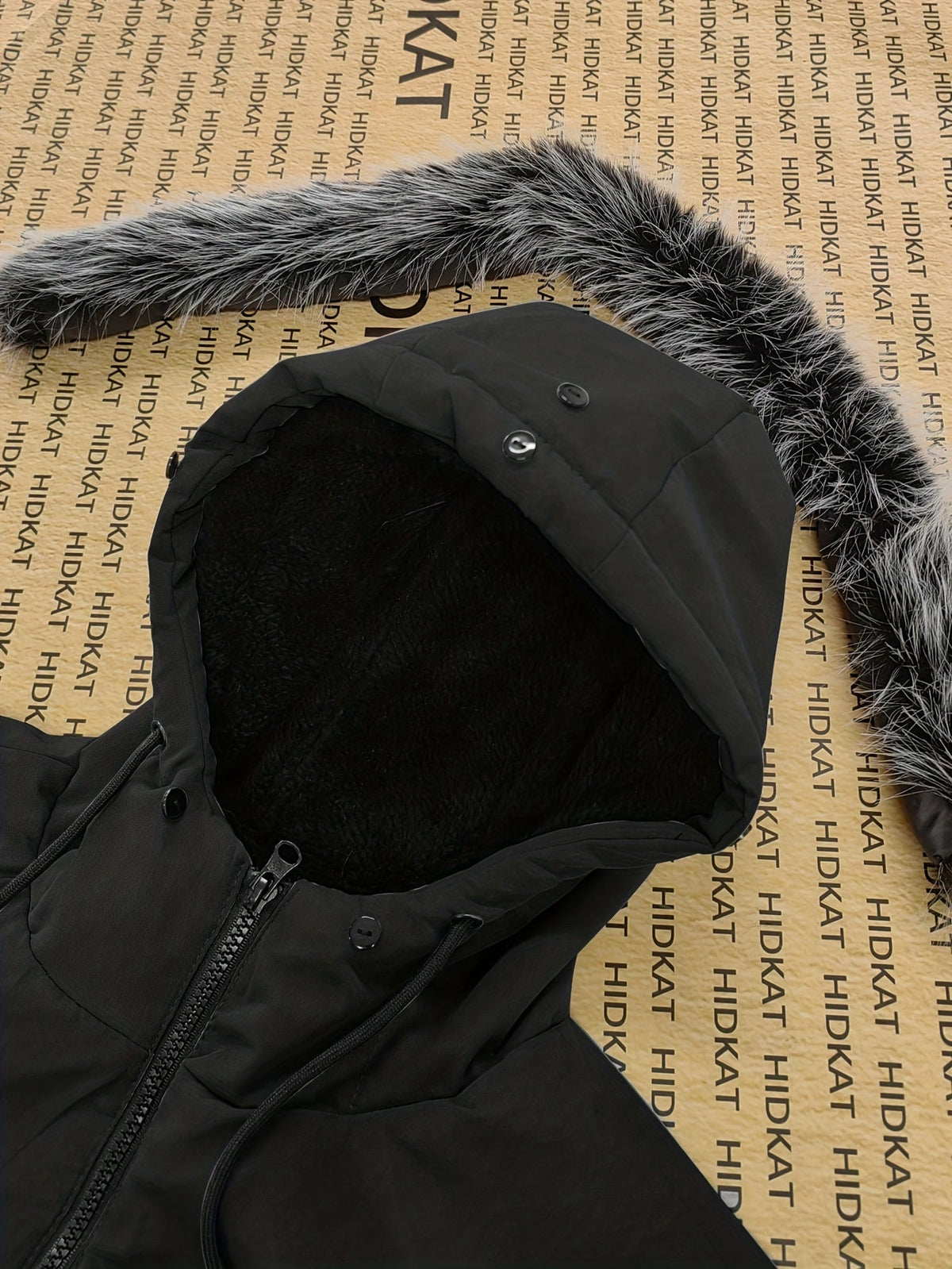 Jaxon | Polished Fur-Trim Hooded Mens Parka Jacket