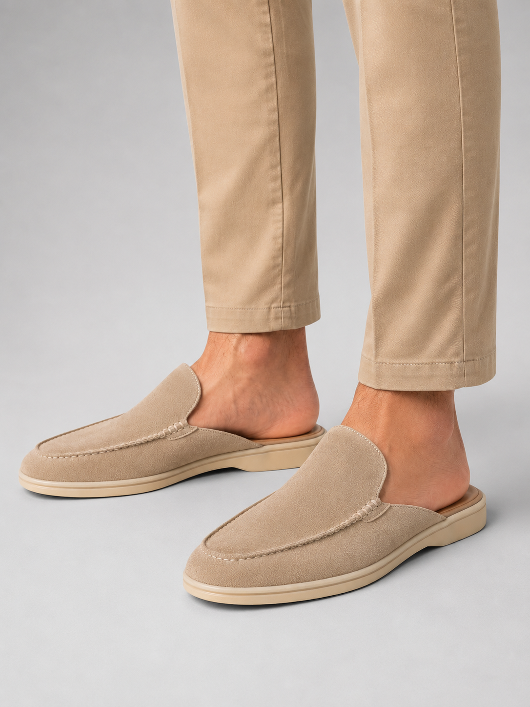 Jaxon | Relaxed Slip-On Mule Loafer Slippers