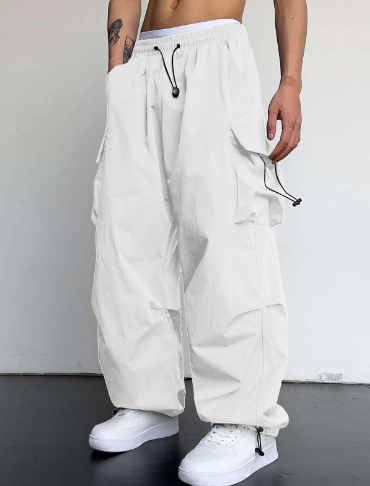 Joseph | Cosy Baggy Wide Leg Cargo Trousers