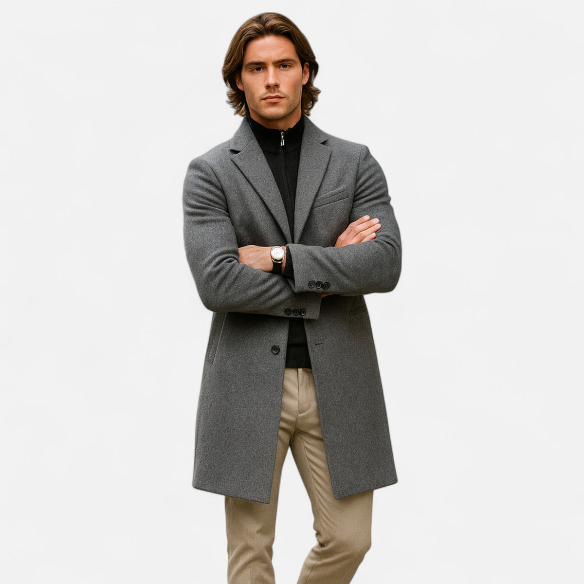 Joseph | Sophisticated Tailored Long Mens Overcoat