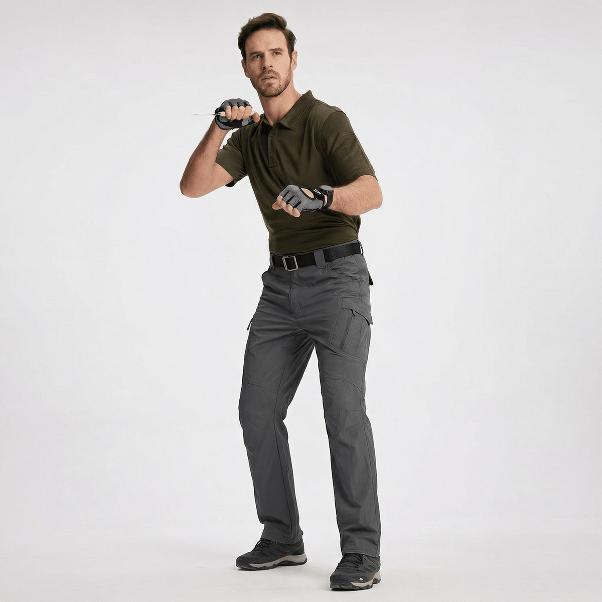 Joseph | Straight Leg Mens Cargo Trousers for Hiking