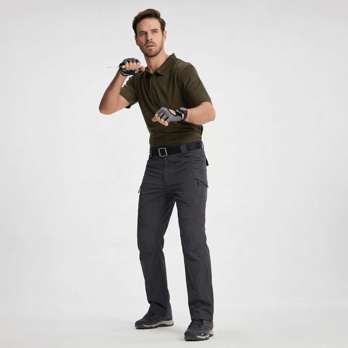 Joseph | Straight Leg Mens Cargo Trousers for Hiking