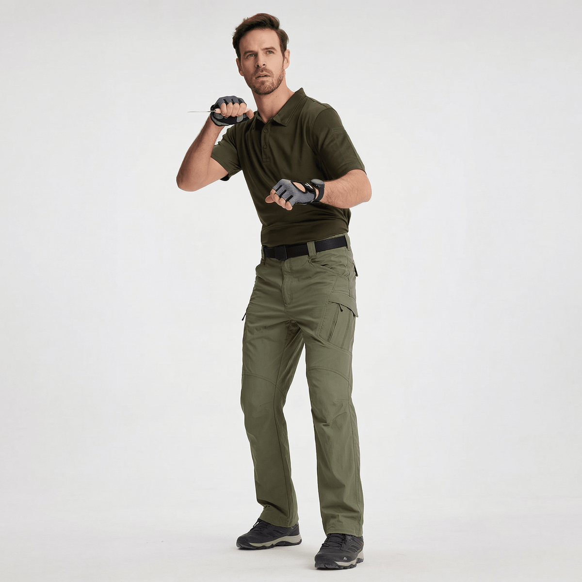 Joseph | Straight Leg Mens Cargo Trousers for Hiking