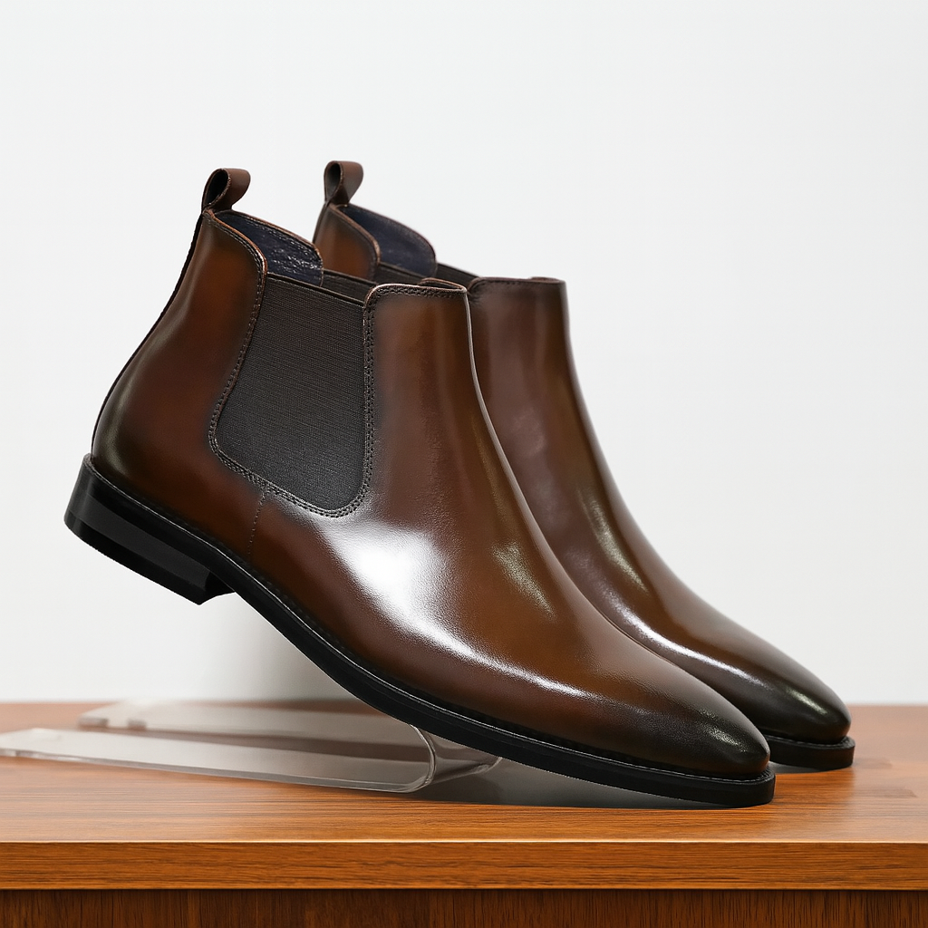 Joshua | Classic Chelsea Ankle Mens Boots