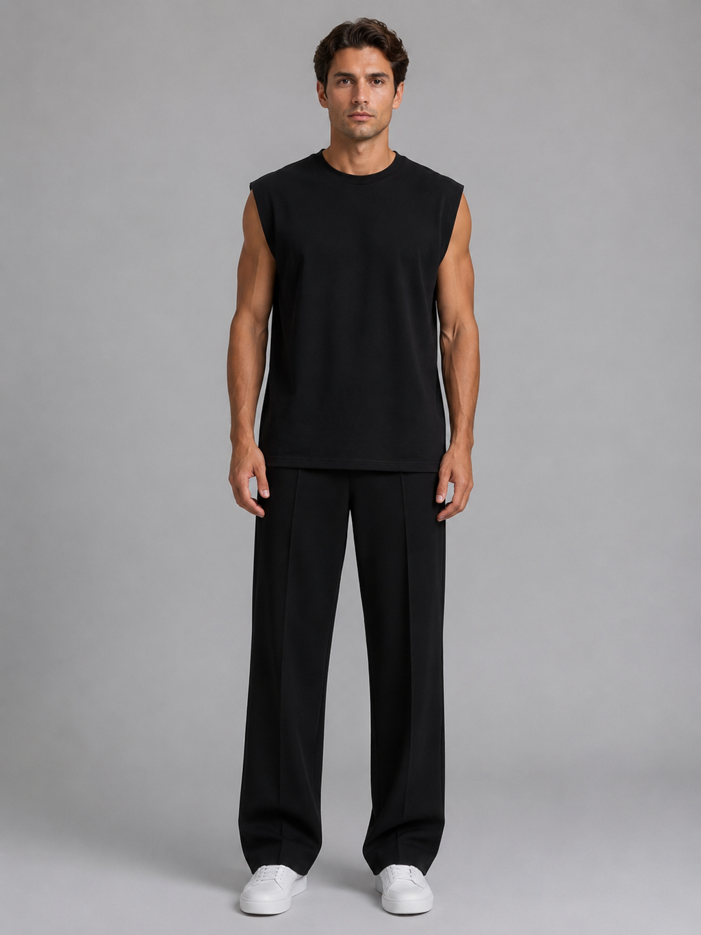 Joshua | Elegant Wide Leg Tracksuit Co-Ord Set