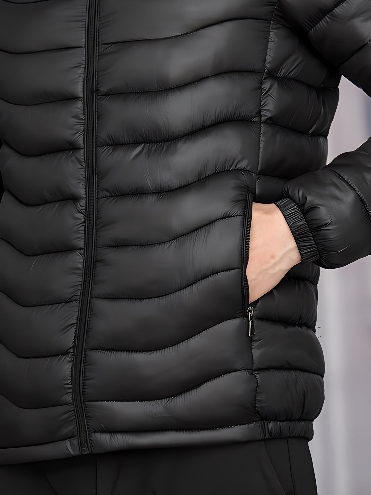 Jude | Relaxed Hooded Quilted Puffer Jacket
