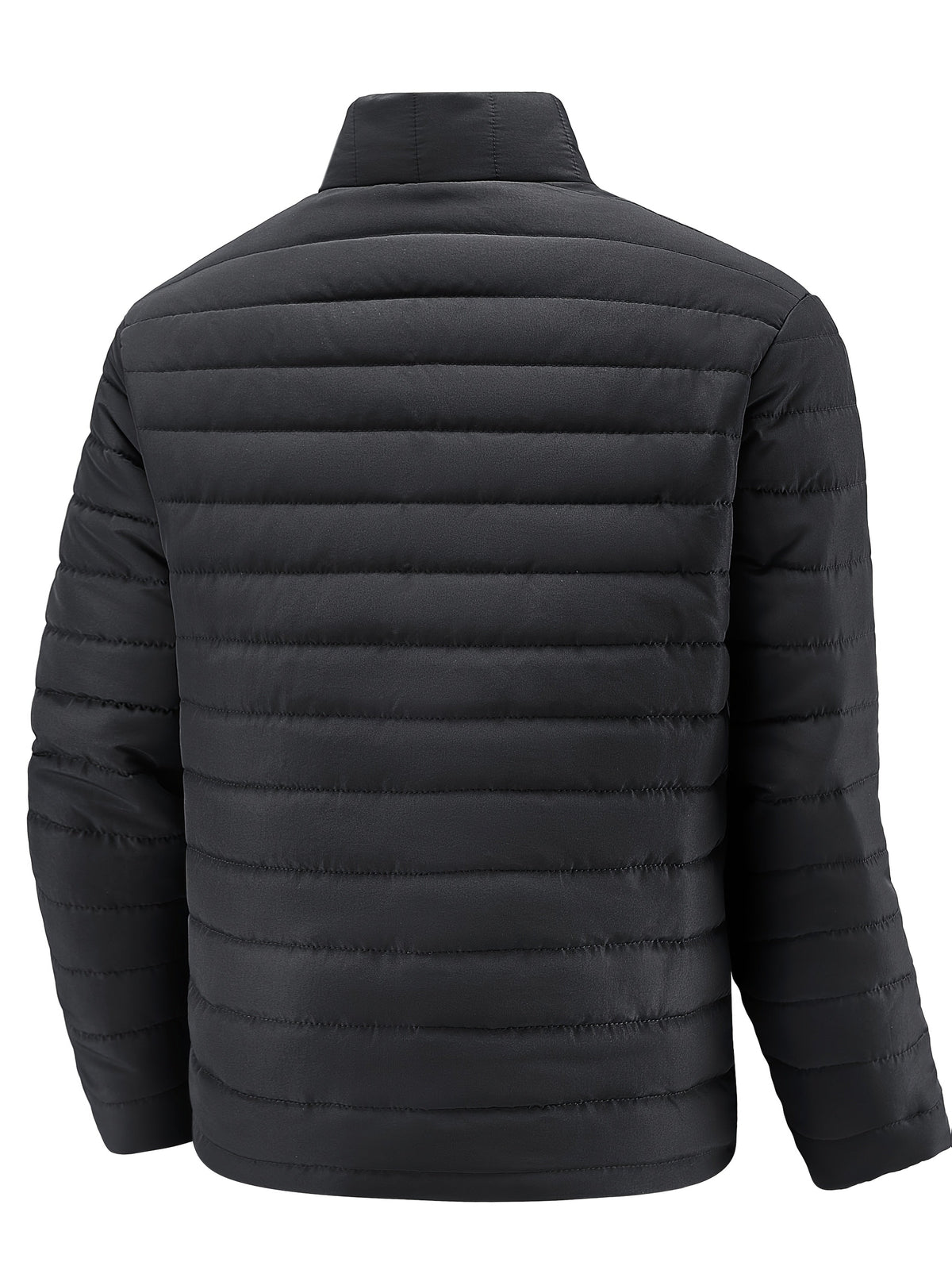 Jude | Sophisticated Quilted Mens Puffer Jacket with Stand Collar