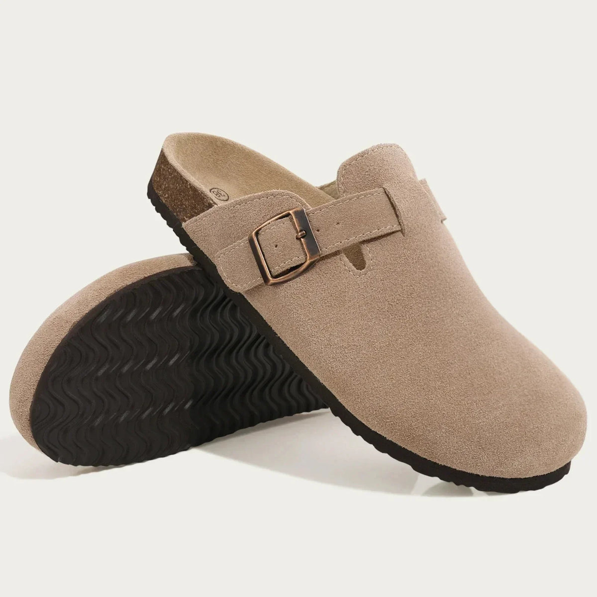 Kai | Classic Slip-On Buckle Clog Mens Slippers