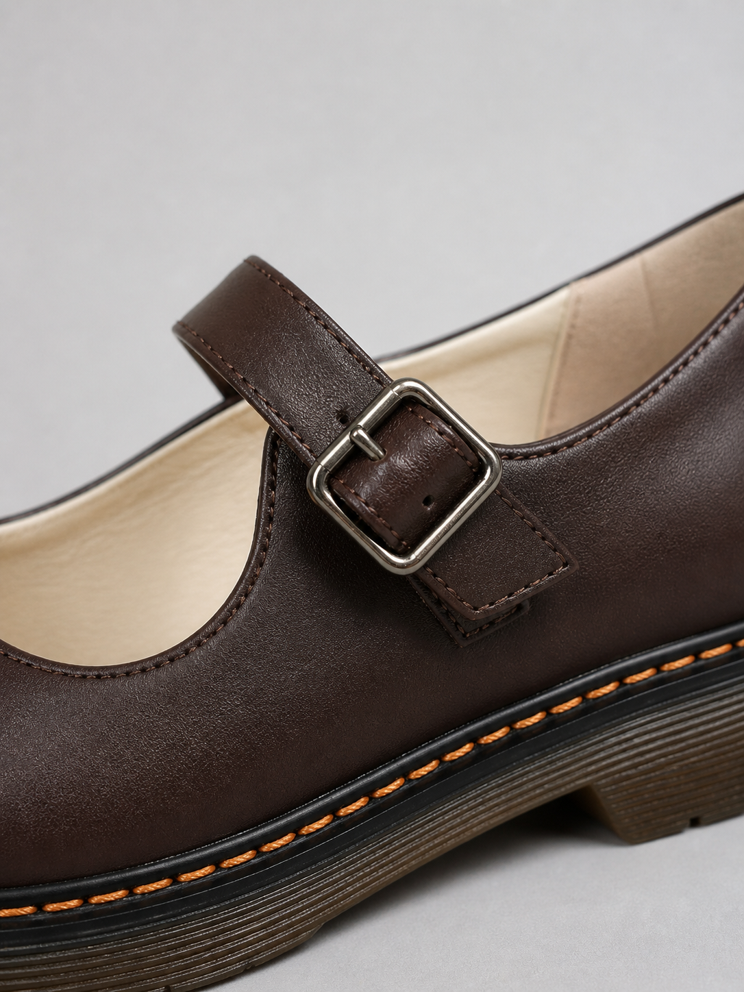 Layla | Effortless Buckle Strap Mary Jane Shoes