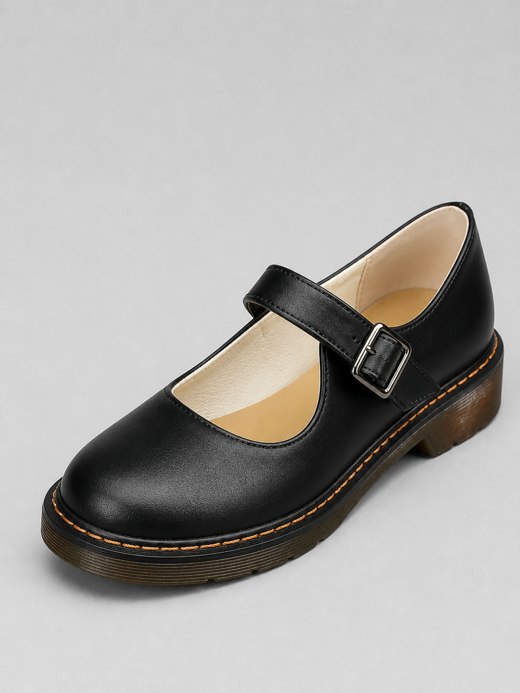 Layla | Effortless Buckle Strap Mary Jane Shoes