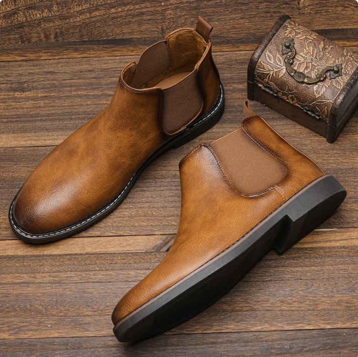 Leo | Elegant Chelsea Ankle Mens Boots