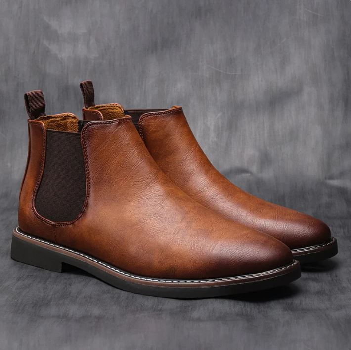 Leo | Elegant Chelsea Ankle Mens Boots