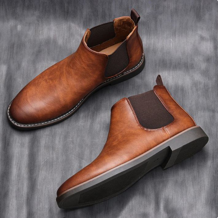 Leo | Elegant Chelsea Ankle Mens Boots