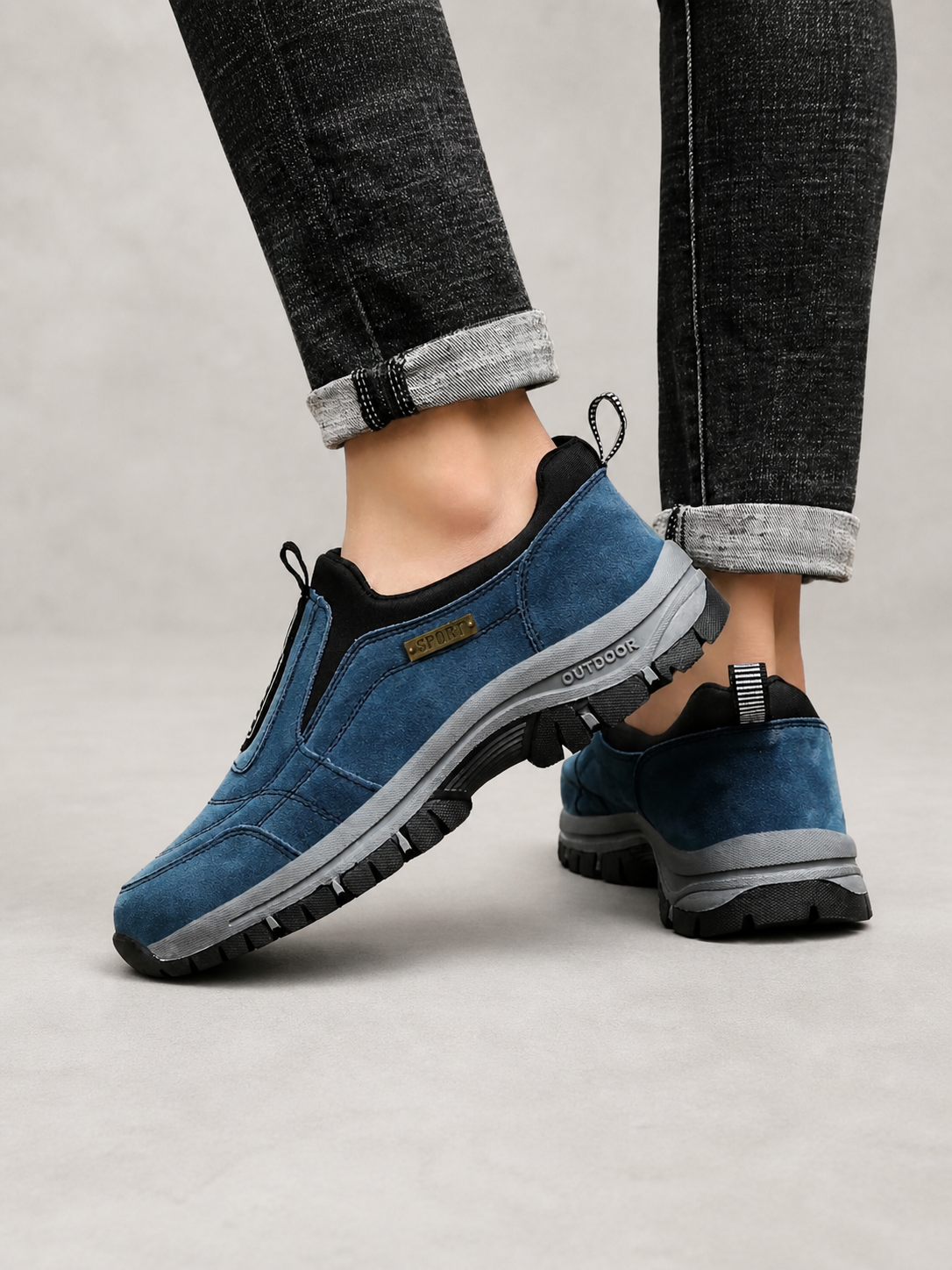 Leo | Refined Slip-On Orthopedic Walking Shoes