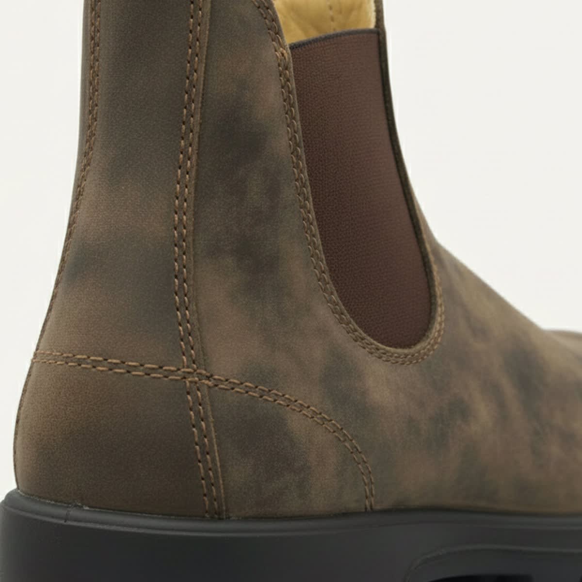 Leo | Weathered Pull-On Chelsea Mens Boots