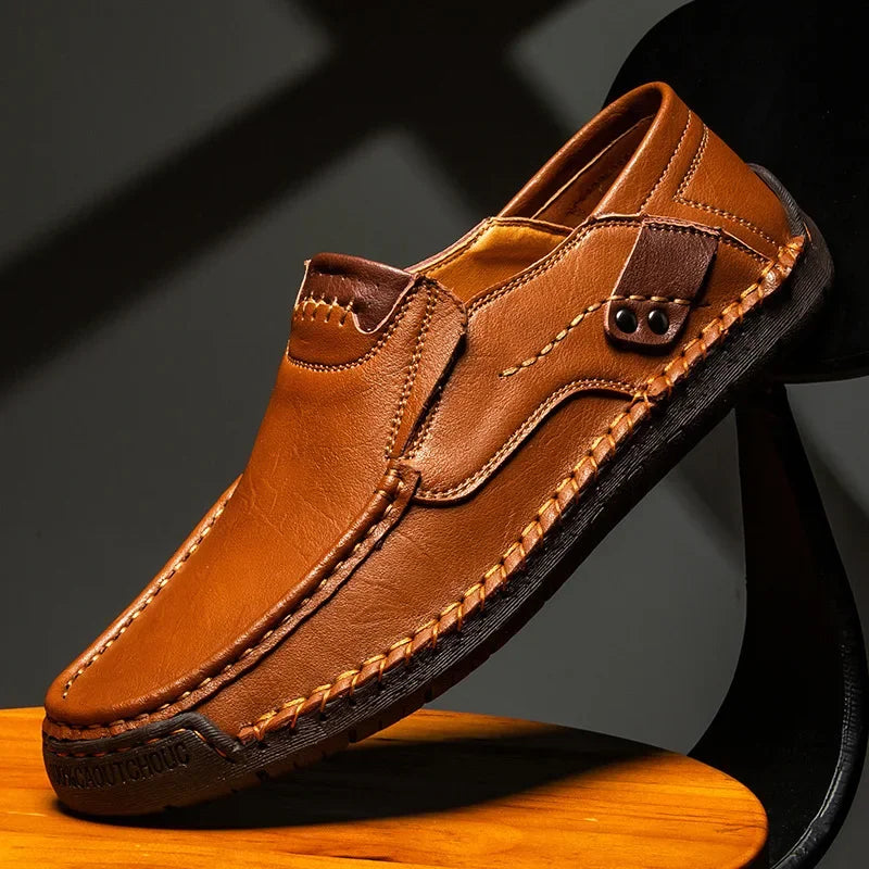 Liam | Polished Slip-On Orthopedic Loafers for Men