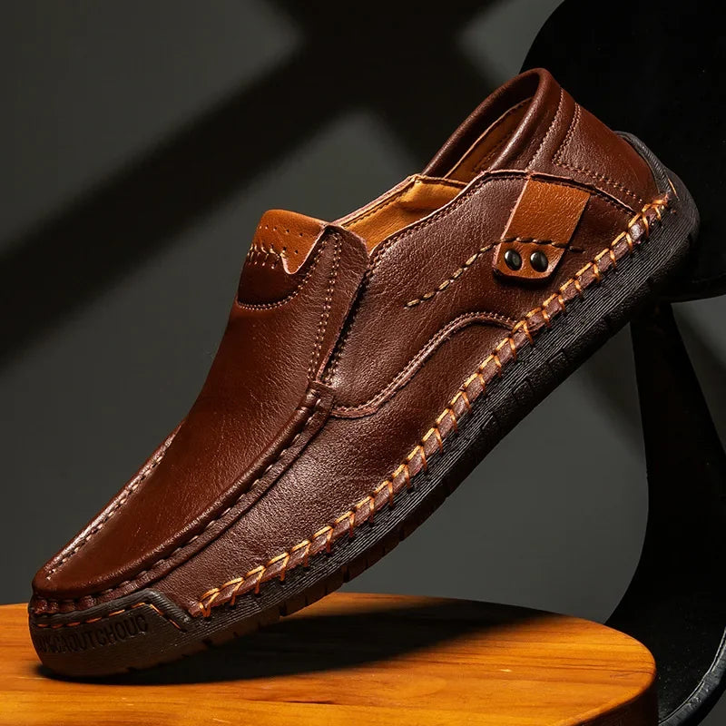 Liam | Polished Slip-On Orthopedic Loafers for Men