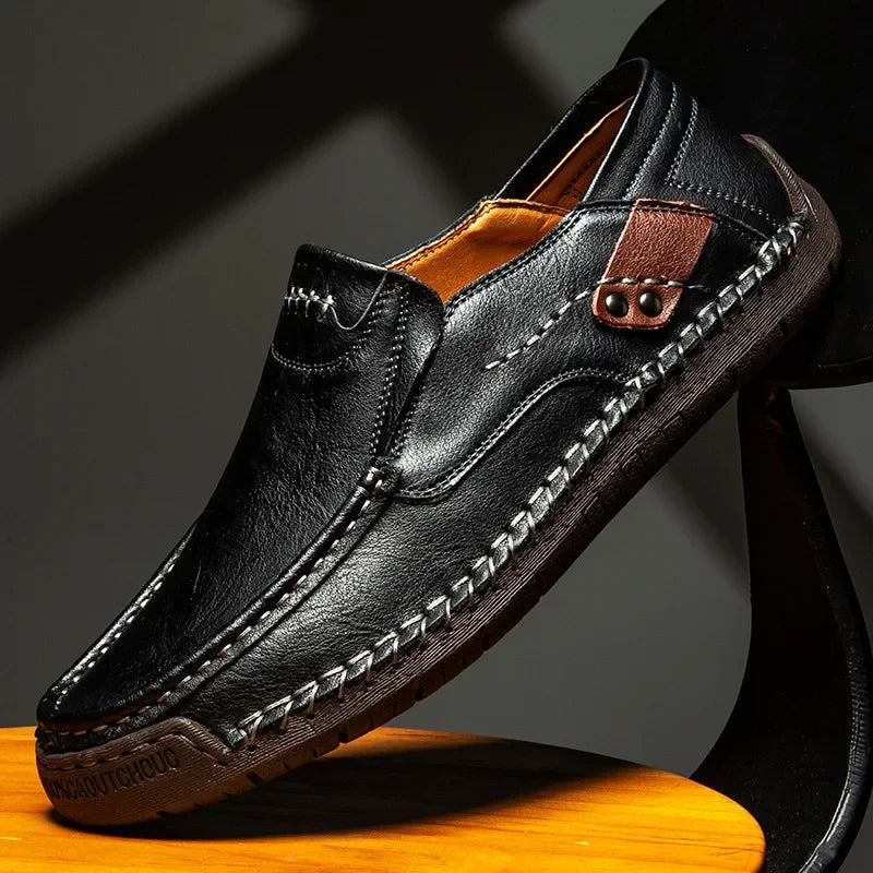 Liam | Polished Slip-On Orthopedic Loafers for Men