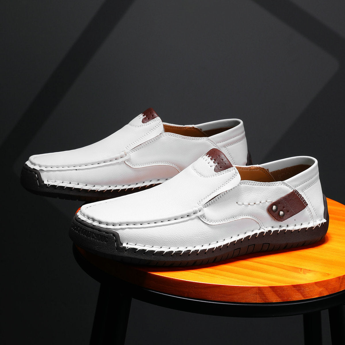 Liam | Polished Slip-On Orthopedic Loafers for Men