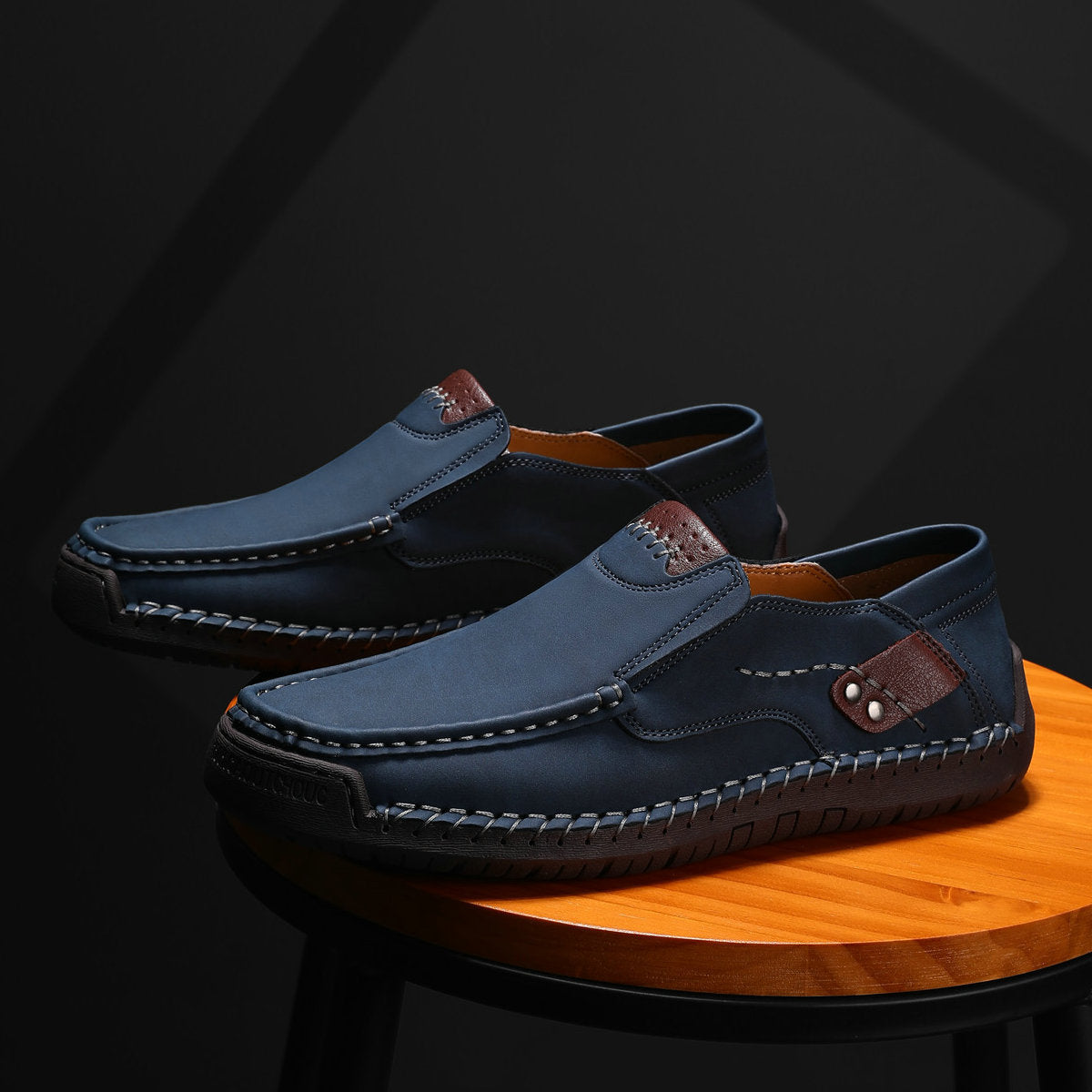 Liam | Polished Slip-On Orthopedic Loafers for Men