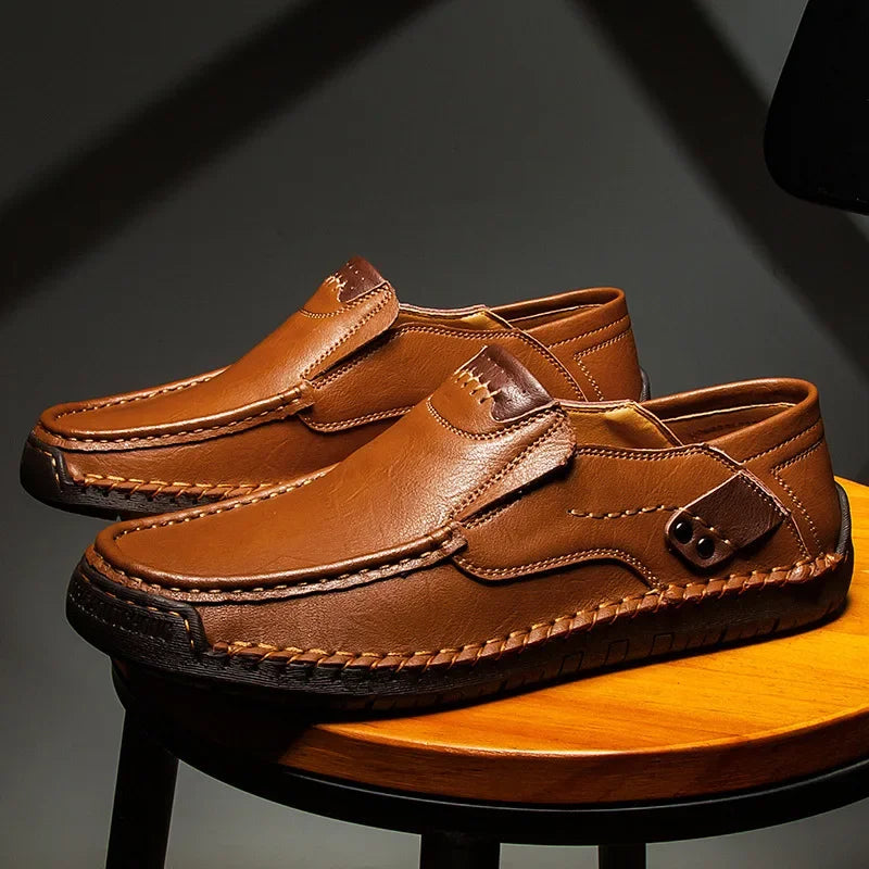 Liam | Polished Slip-On Orthopedic Loafers for Men