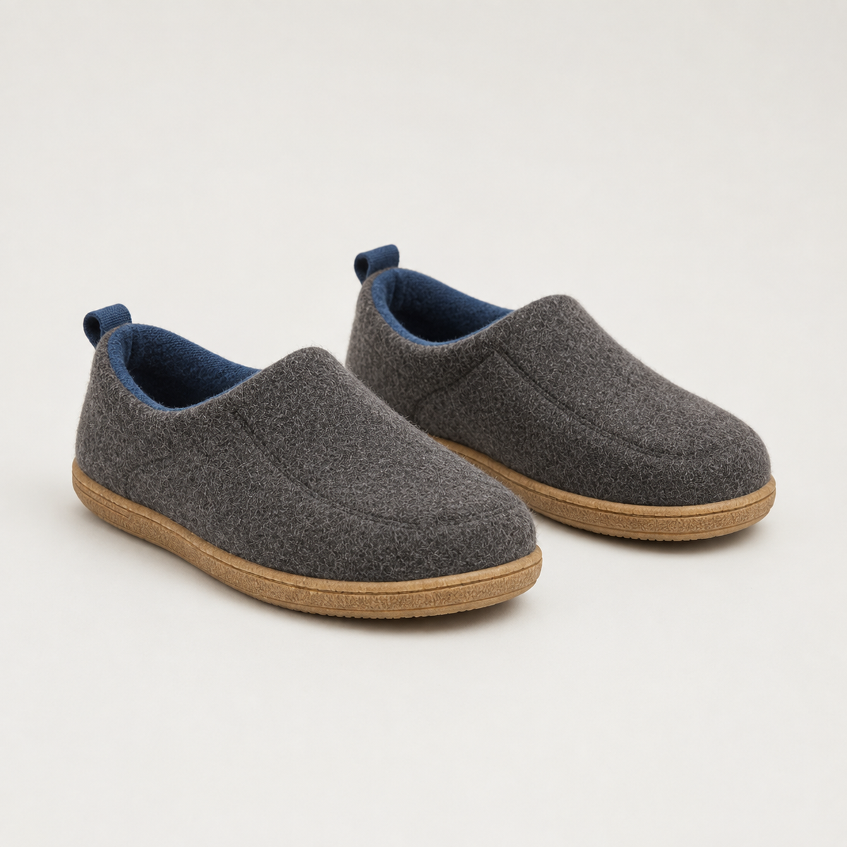 Liam | Timeless Fleece Lined Mens Slippers with Supportive Sole