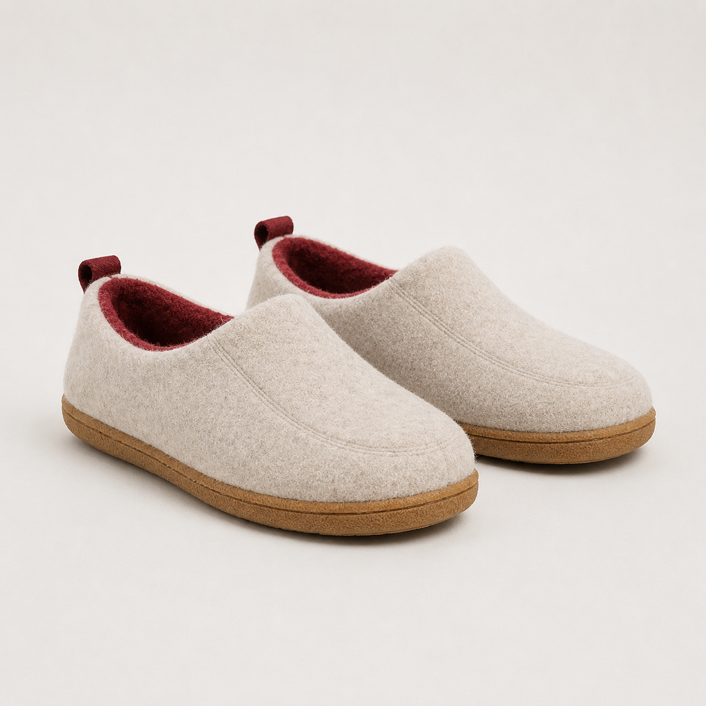 Liam | Timeless Fleece Lined Mens Slippers with Supportive Sole