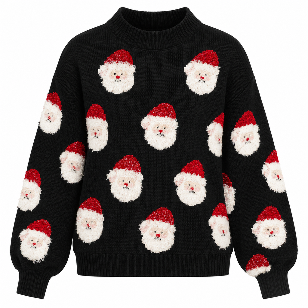 Lily | Stylish Santa Knit Ladies Xmas Jumpers