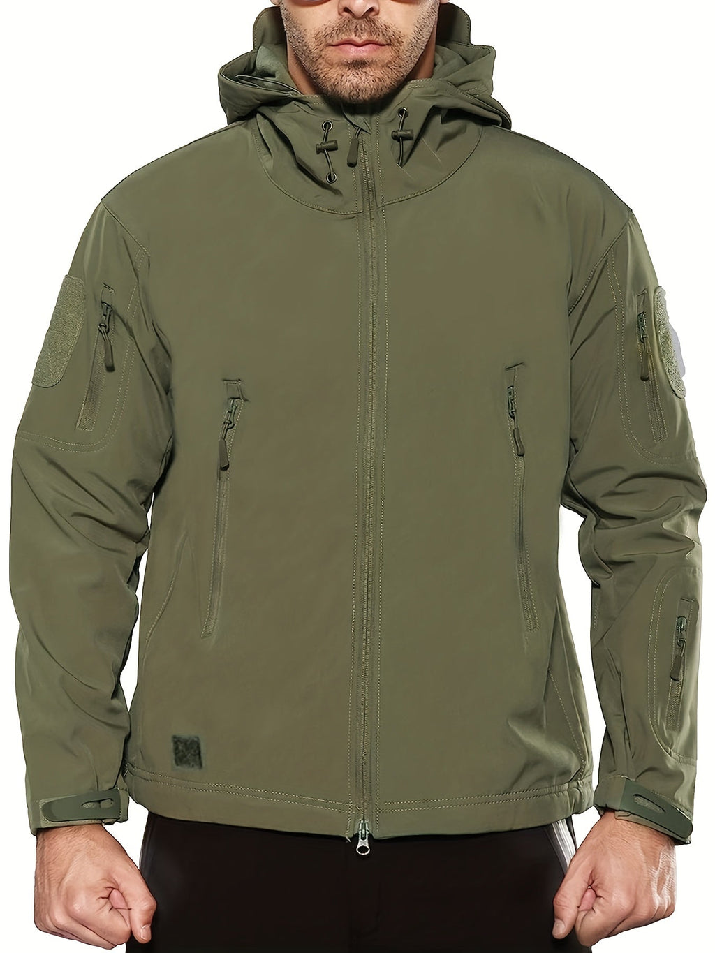 Logan | Cosy Hooded Waterproof Jacket with Multi Pocket Design