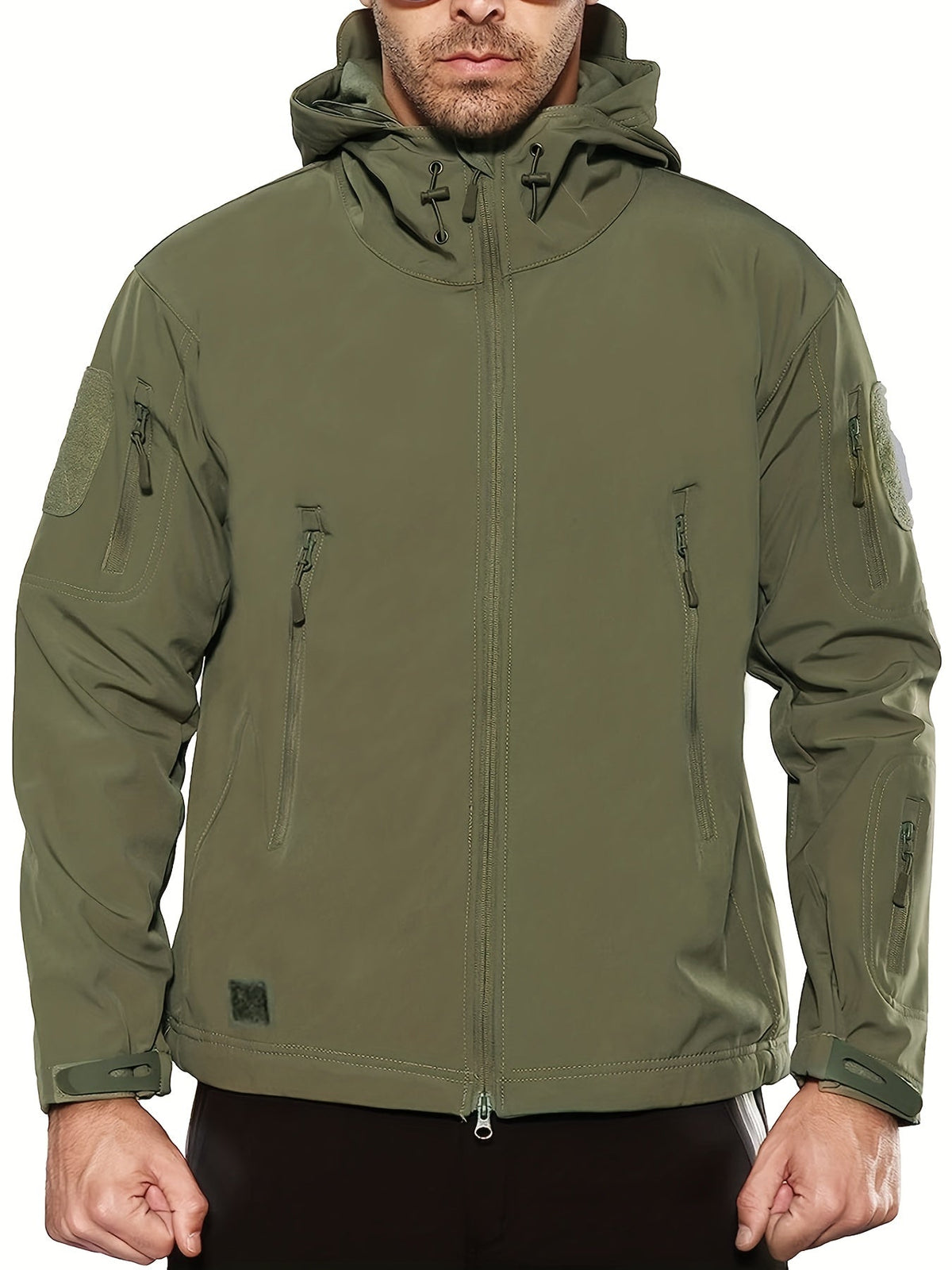 Logan | Cosy Hooded Waterproof Jacket with Multi Pocket Design