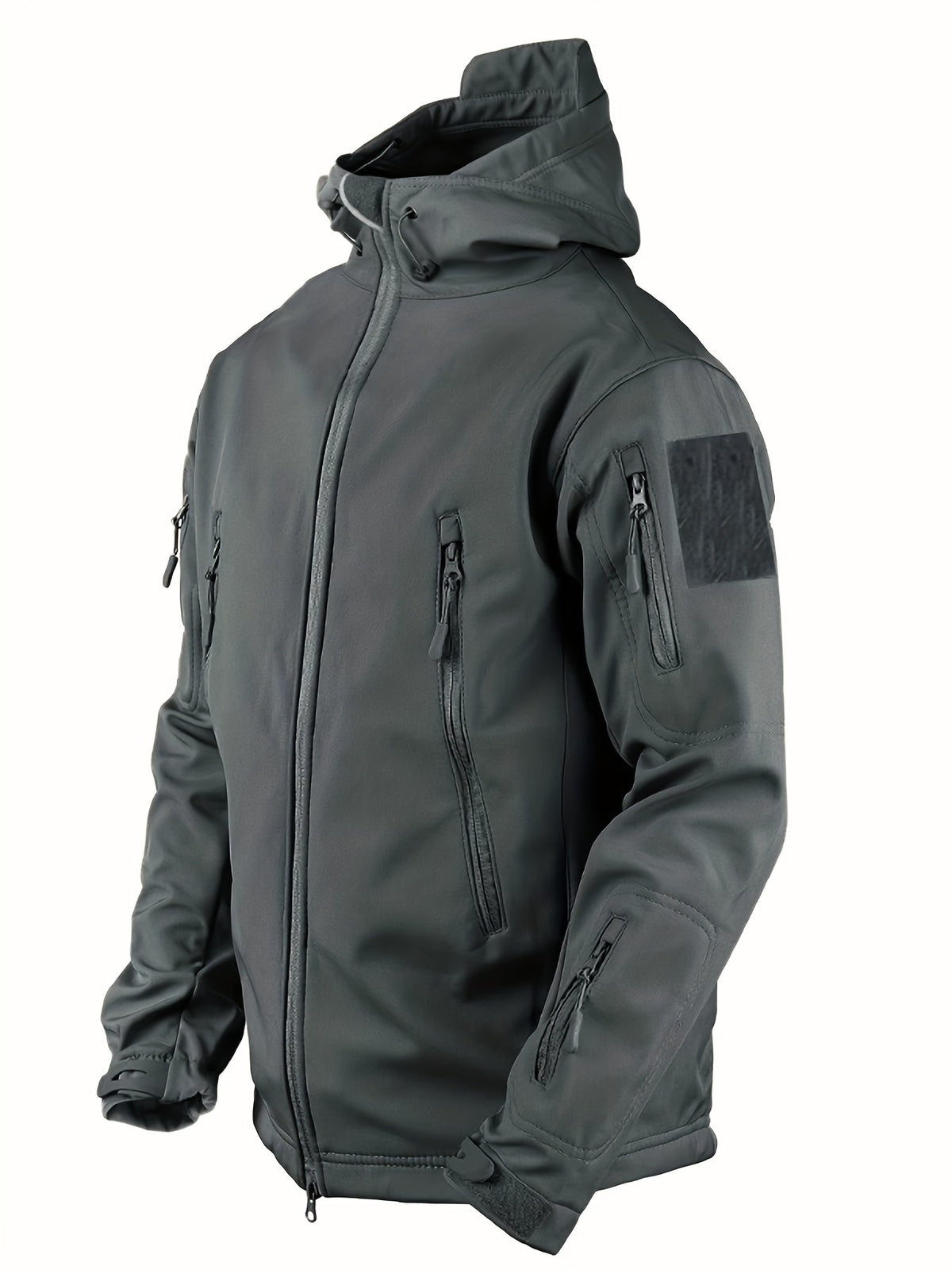 Logan | Cosy Hooded Waterproof Jacket with Multi Pocket Design