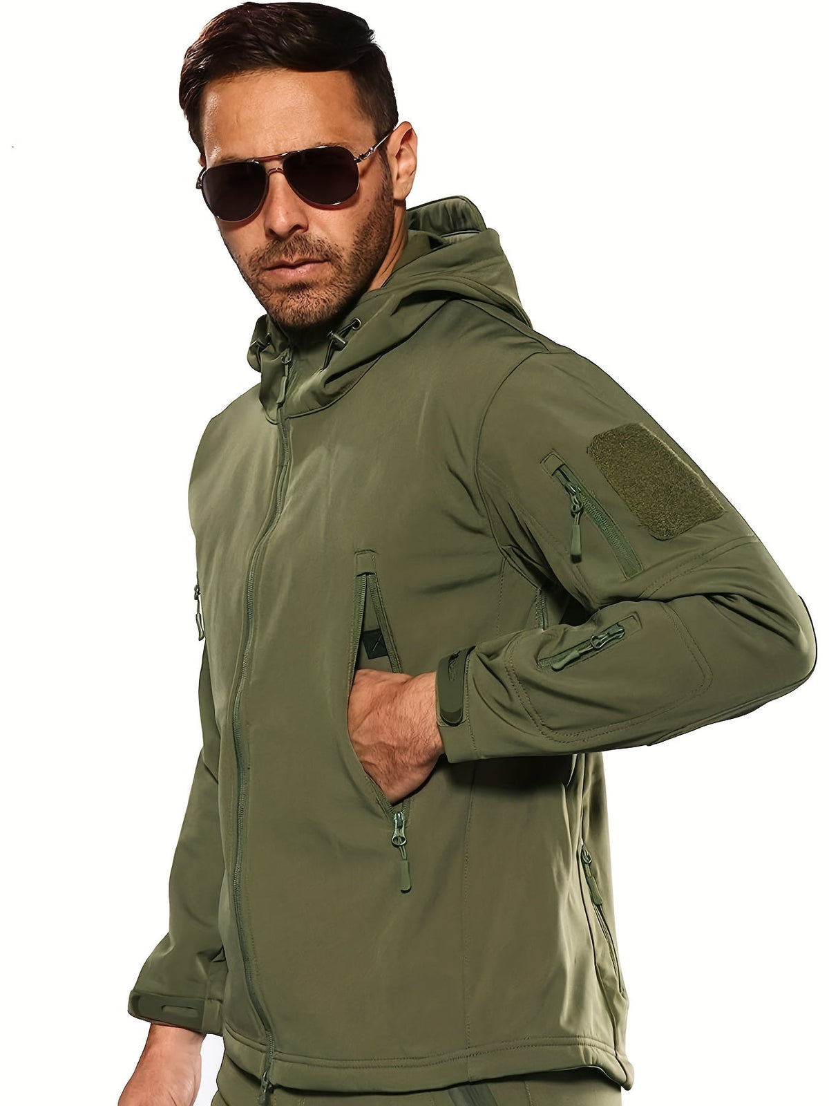 Logan | Cosy Hooded Waterproof Jacket with Multi Pocket Design