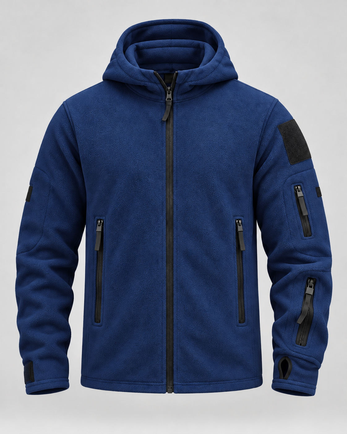 Logan | Hooded Full Zip Mens Fleece Jacket