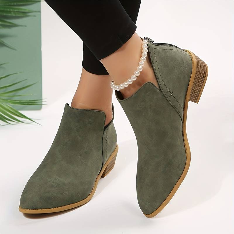 Lola | Effortless Pointed Toe Ankle Boots for Women