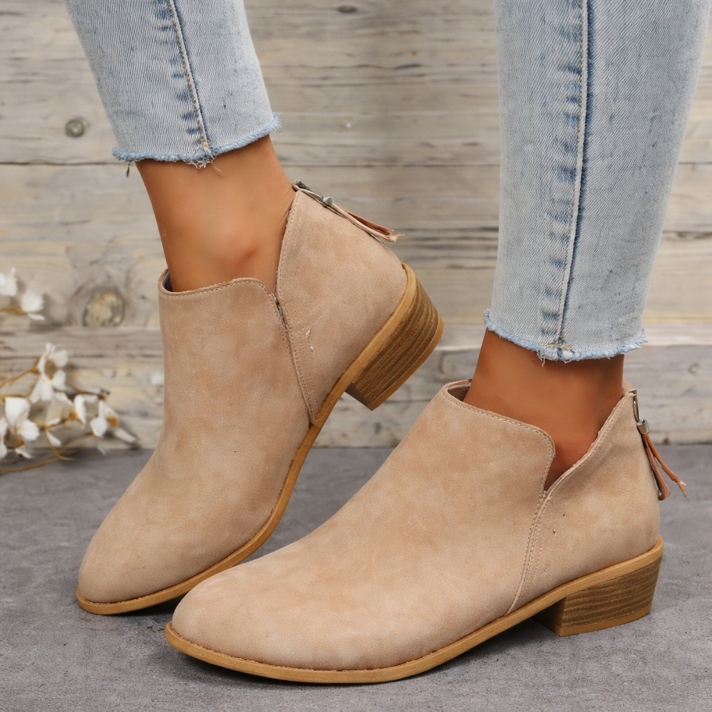 Lola | Effortless Pointed Toe Ankle Boots for Women