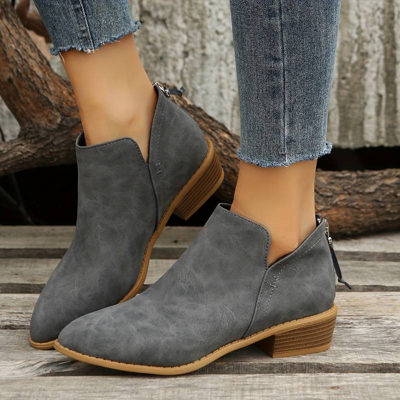Lola | Effortless Pointed Toe Ankle Boots for Women