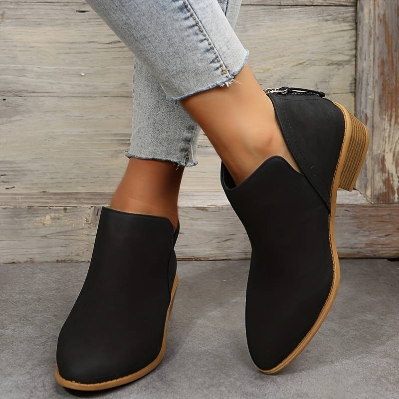 Lola | Effortless Pointed Toe Ankle Boots for Women