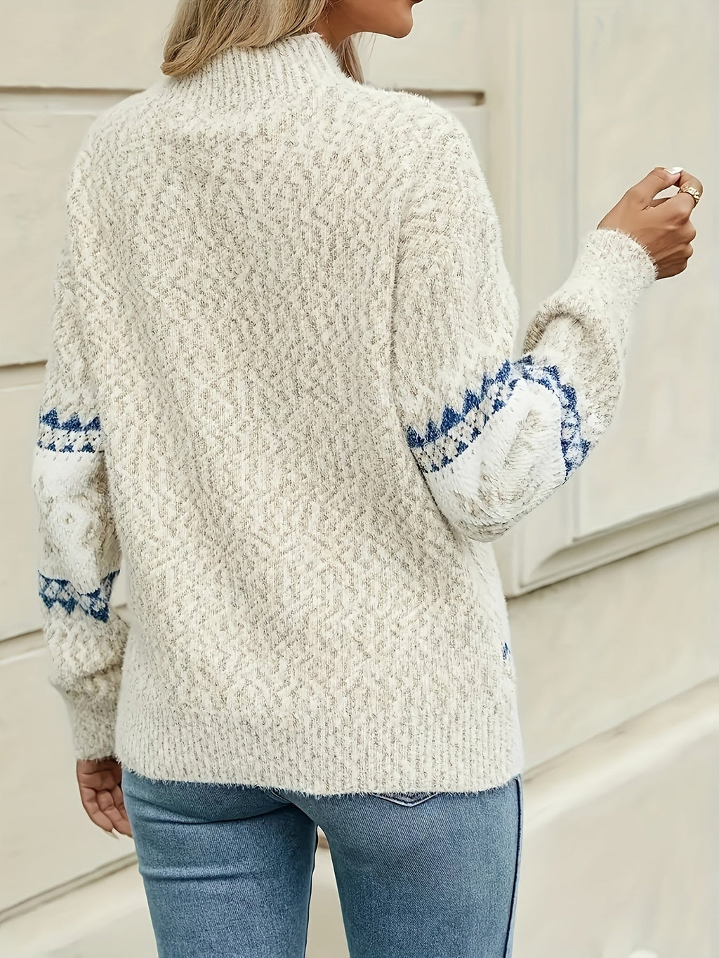 Lottie | Graceful Fair Isle Christmas Jumper for Women