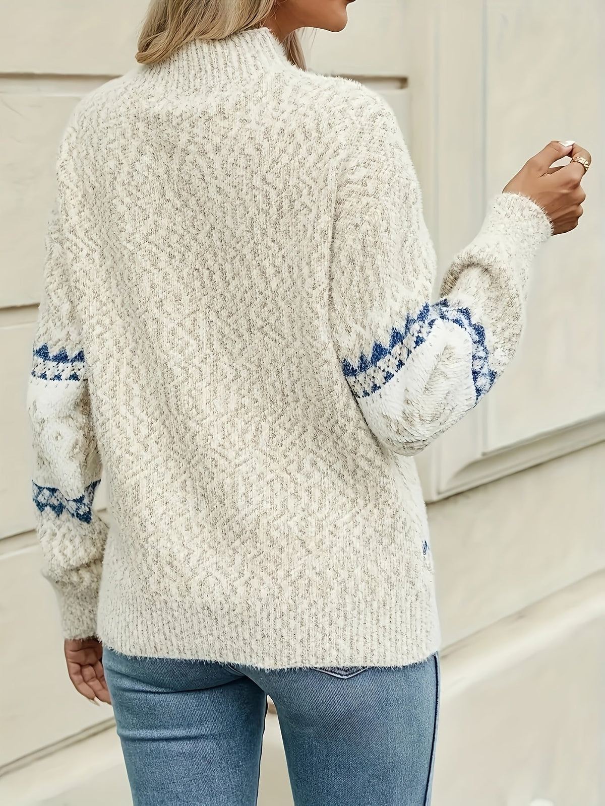 Lottie | Graceful Fair Isle Christmas Jumper for Women