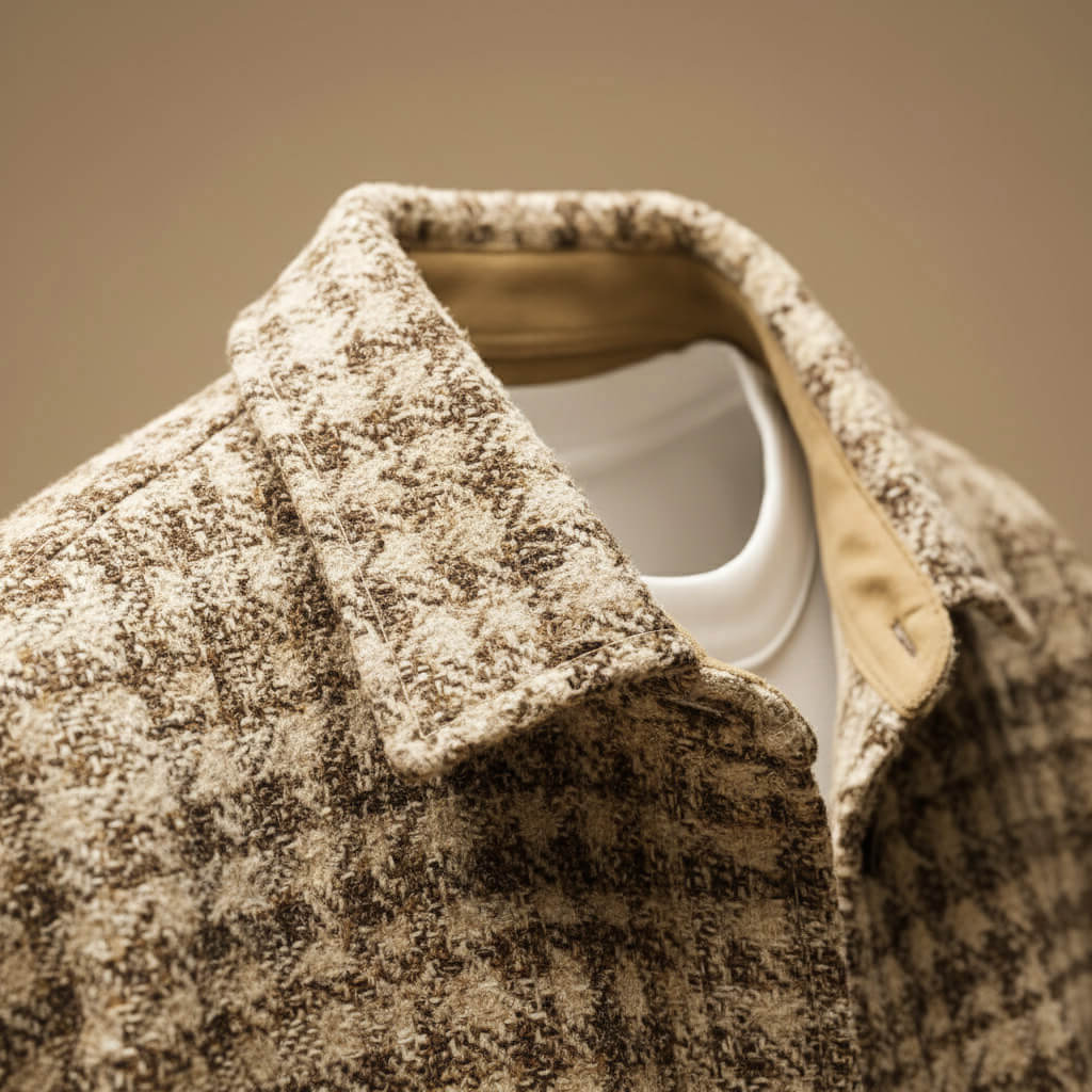 Louie | Stylish Houndstooth Button-Up Tweed Jacket